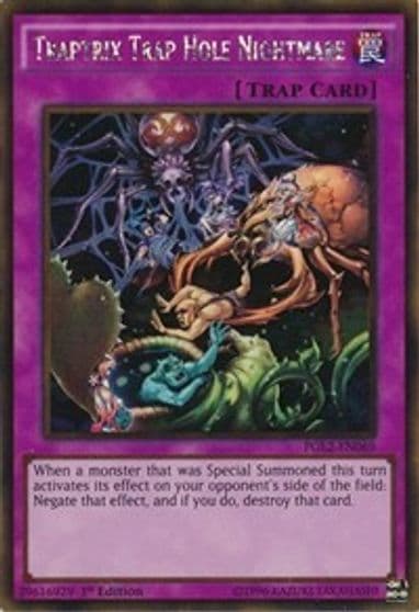 Traptrix Trap Hole Nightmare Premium Gold: Return of the Bling Yu-Gi-Oh! card