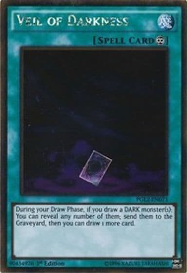 Veil of Darkness Premium Gold: Return of the Bling Yu-Gi-Oh! card