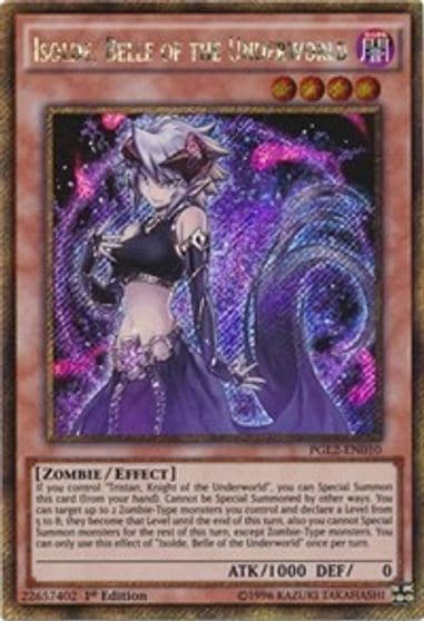 Isolde Belle of the Underworld Premium Gold: Return of the Bling Yu-Gi-Oh! card