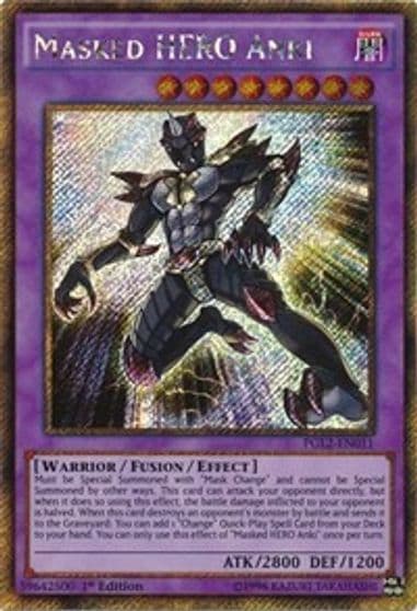 Masked HERO Anki Premium Gold: Return of the Bling Yu-Gi-Oh! card