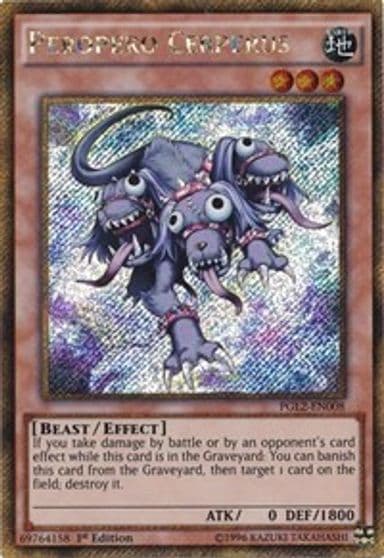 Peropero Cerperus Premium Gold: Return of the Bling Yu-Gi-Oh! card