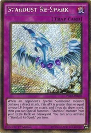 Stardust Re Spark Premium Gold: Return of the Bling Yu-Gi-Oh! card
