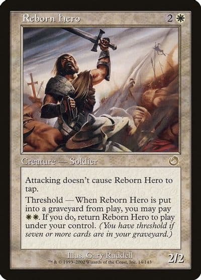 Reborn Hero Torment Magic card