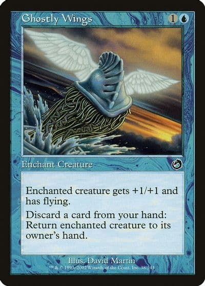 Ghostly Wings Torment Magic card