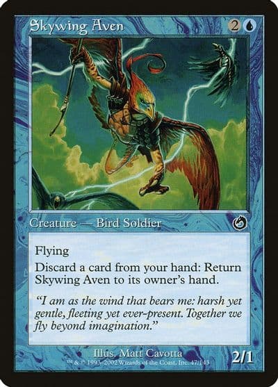 Skywing Aven Torment Magic card