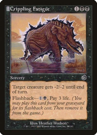 Crippling Fatigue Torment Magic card