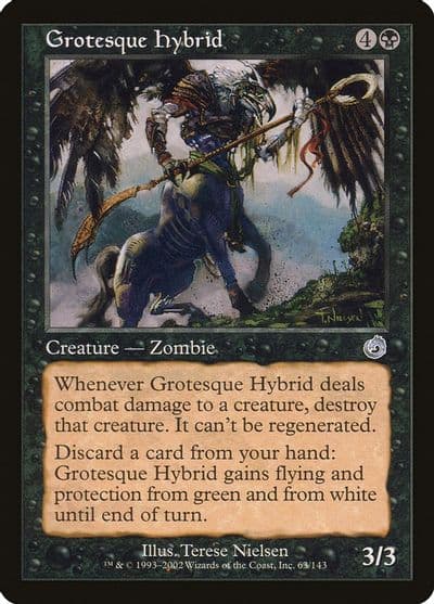 Grotesque Hybrid Torment Magic card