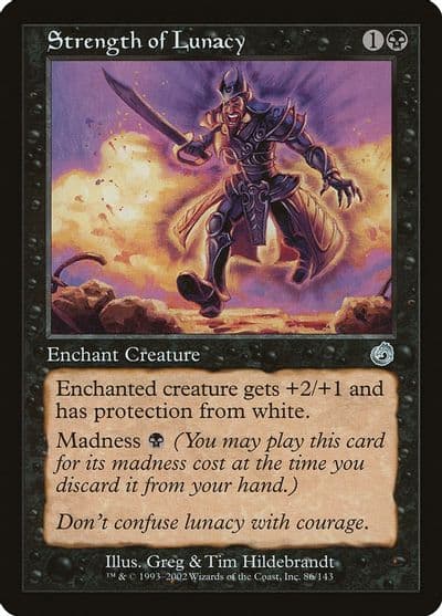 Strength of Lunacy Torment Magic card