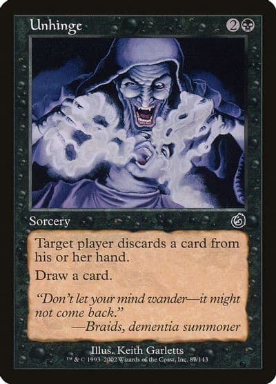 Unhinge Torment Magic card