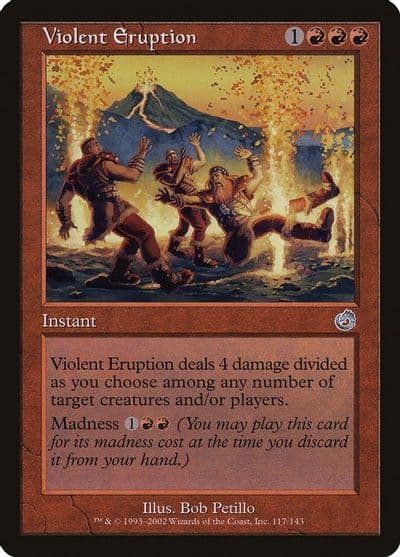 Violent Eruption Torment Magic card
