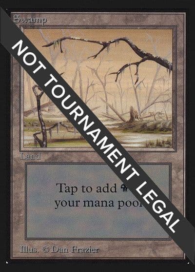 Swamp B CE Collector's Edition Magic card