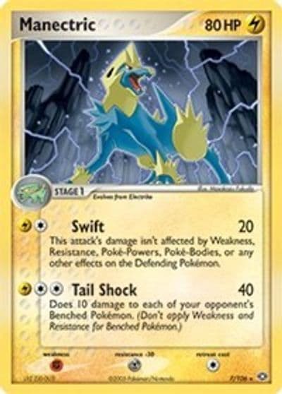 Manectric Deck Exclusives Pokemon card
