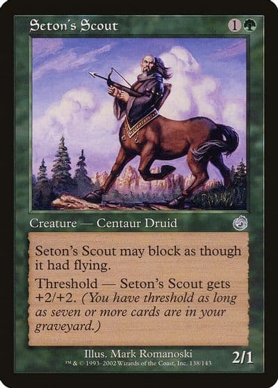 Setons Scout Torment Magic card