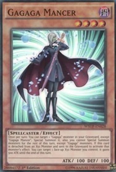 Gagaga Mancer World Superstars Yu-Gi-Oh! card