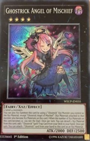 Ghostrick Angel of MIschief World Superstars Yu-Gi-Oh! card