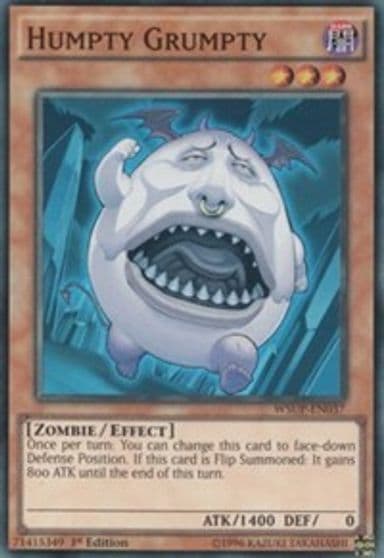 Humpty Grumpty World Superstars Yu-Gi-Oh! card