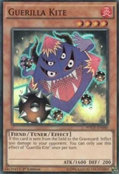 Guerilla Kite World Superstars Yu-Gi-Oh! card