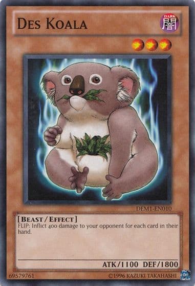 Des Koala Demo Pack Yu-Gi-Oh! card