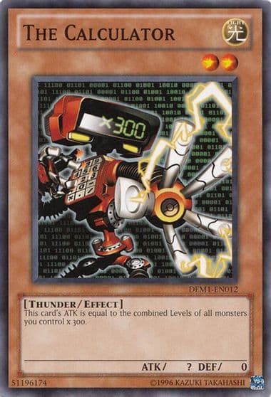 The Calculator Demo Pack Yu-Gi-Oh! card