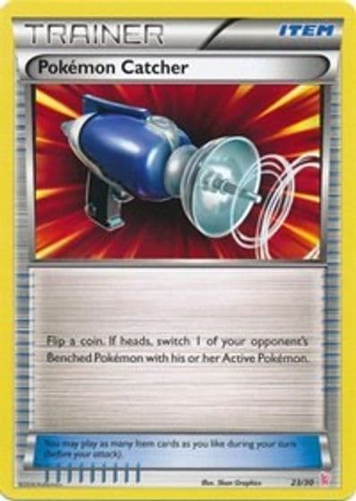 Pokemon Catcher (Sylveon) XY Trainer Kit: Sylveon & Noivern Pokemon card