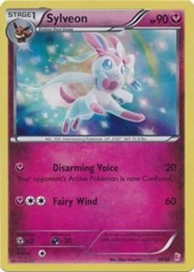 Sylveon (#30 - Holo) XY Trainer Kit: Sylveon & Noivern Pokemon card