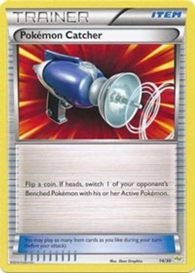 Pokemon Catcher (Noivern) XY Trainer Kit: Sylveon & Noivern Pokemon card