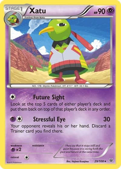 Xatu XY - Roaring Skies Pokemon card
