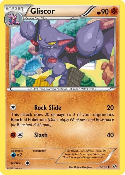 Gliscor XY - Roaring Skies Pokemon card
