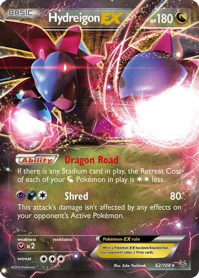 Hydreigon EX XY - Roaring Skies Pokemon card