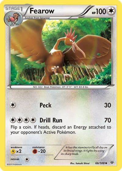 Fearow XY - Roaring Skies Pokemon card