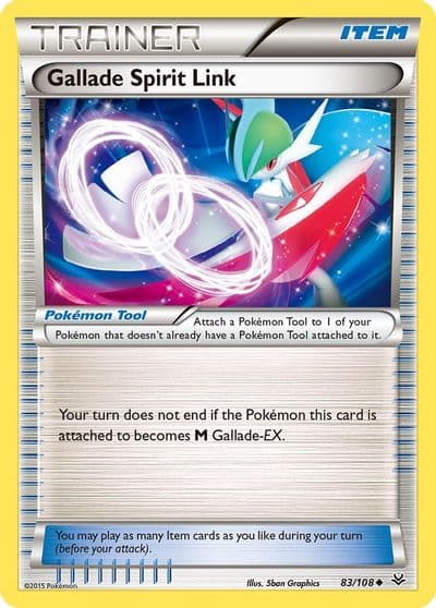 Gallade Spirit Link XY - Roaring Skies Pokemon card