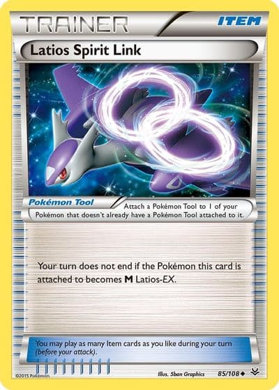 Latios Spirit Link XY - Roaring Skies Pokemon card