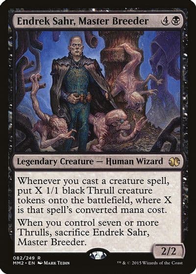 Endrek Sahr Master Breeder Modern Masters 2015 Magic card