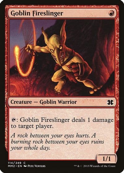 Goblin Fireslinger Modern Masters 2015 Magic card