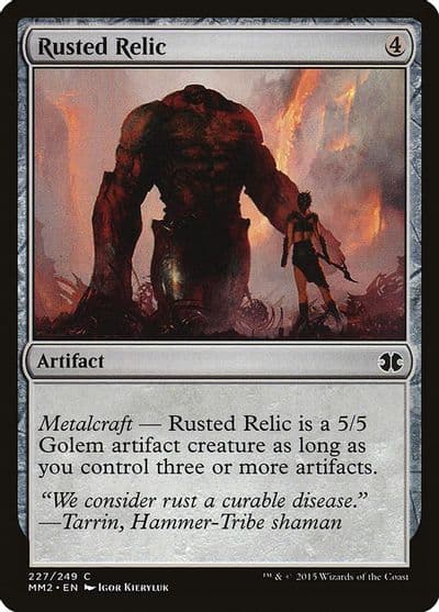Rusted Relic Modern Masters 2015 Magic card