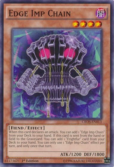 Edge Imp Chain Crossed Souls Yu-Gi-Oh! card