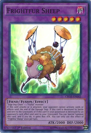 Frightfur Sheep Crossed Souls Yu-Gi-Oh! card