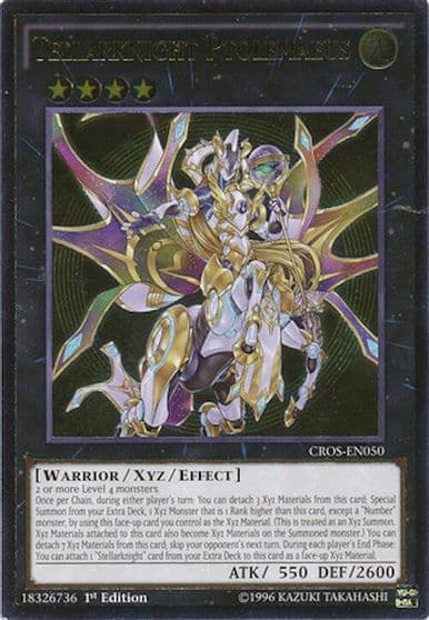 Tellarknight Ptolemaeus UTR Crossed Souls Yu-Gi-Oh! card