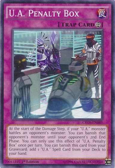 UA Penalty Box Crossed Souls Yu-Gi-Oh! card
