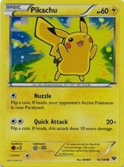 Pikachu (2014 Movie Promo) Miscellaneous Cards & Products Pokemon card