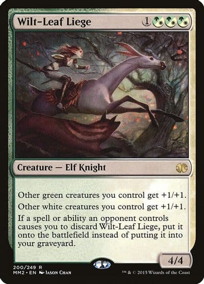Wilt Leaf Liege Modern Masters 2015 Magic card