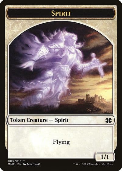 Spirit Token Modern Masters 2015 Magic card