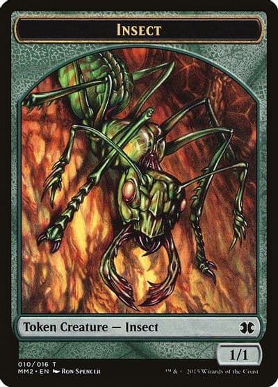 Insect Token Modern Masters 2015 Magic card