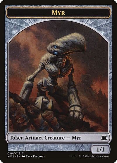 Myr Token Modern Masters 2015 Magic card
