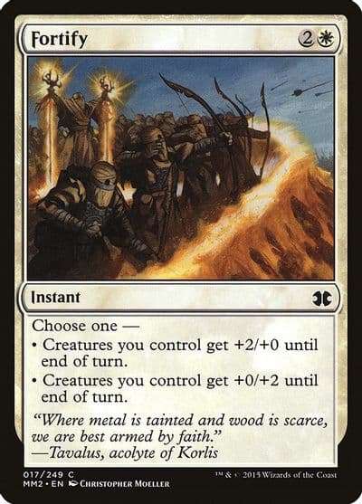 Fortify Modern Masters 2015 Magic card