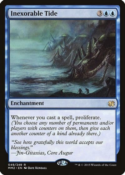 Inexorable Tide Modern Masters 2015 Magic card