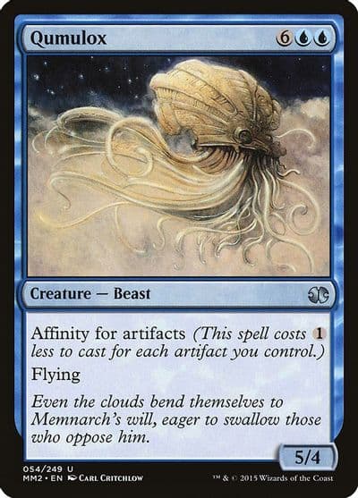 Qumulox Modern Masters 2015 Magic card