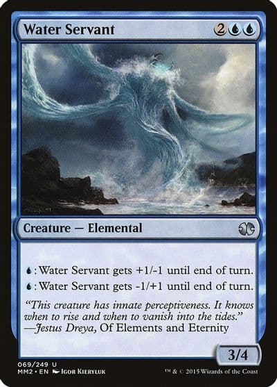 Water Servant Modern Masters 2015 Magic card