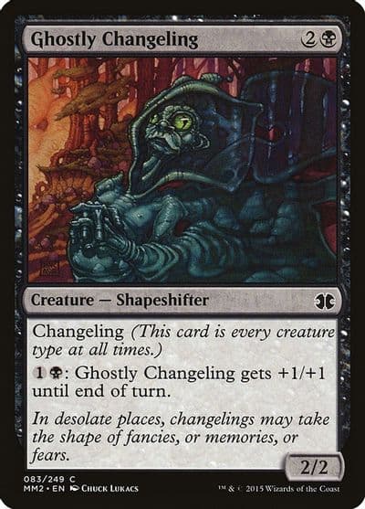 Ghostly Changeling Modern Masters 2015 Magic card