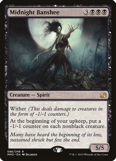 Midnight Banshee Modern Masters 2015 Magic card